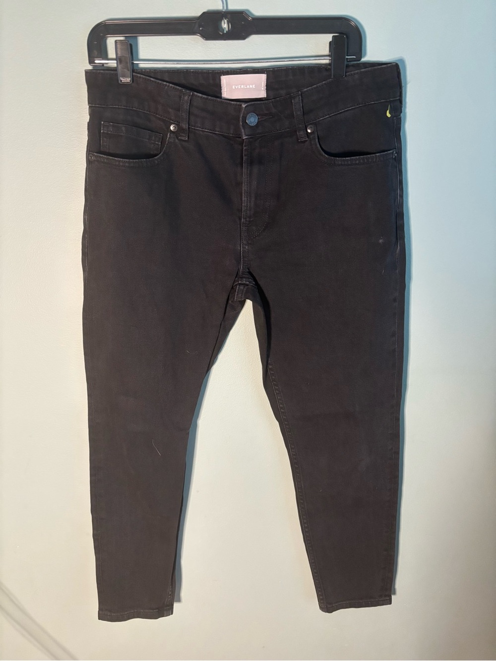 Everlane Black Ankle Skinny Jeans Size 28 Stretch Denim
